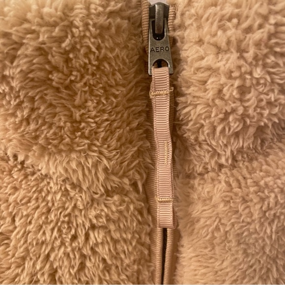 Aeropostale Brown Faux Fur Jacket - Picture 3 of 5